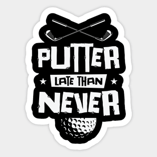 Golf Player Golf Course Golfer Sticker